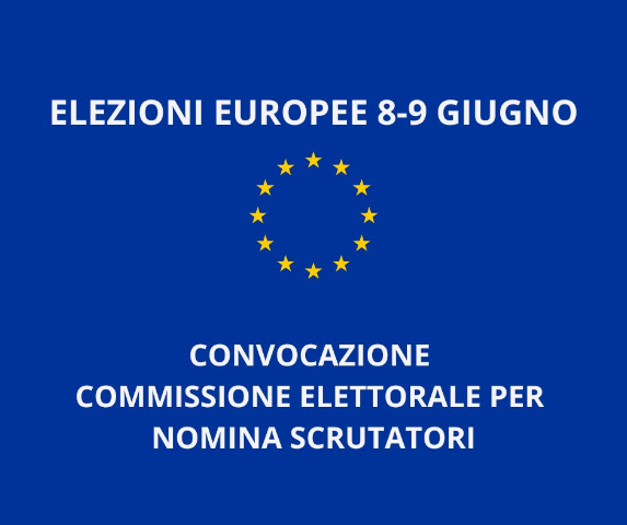 Elezioni Europee  2024 - Convocazione commissione elettorale